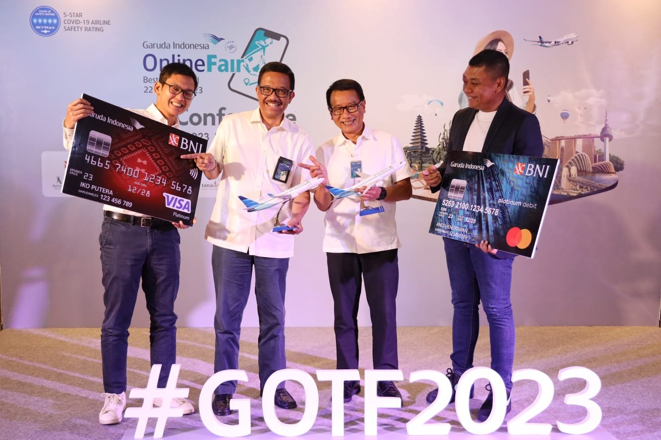 BNI Kembali Dukung Gelaran Garuda Indonesia Online Travel Fair Own Talk