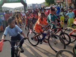 Kecamatan Sei Beduk gelar senam sehat dan Fun Bike HUT KE-74