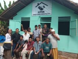 Bedah Rumah Perdana Yang Dilakukan GPSB kota Langsa Telah Usai