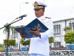 Wadanlantamal IV Pimpin Upacara Hari Kesaktian Pancasila di Mako Lantamal