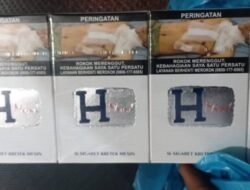 Peredaran Rokok Merk H-Mind di Batam tanpa kode Produksi