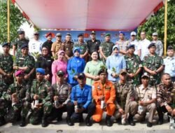 1000 Personil TNI-Polri Bersama Unsur Muspida Kepri Pecahkan Rekor Muri Penanaman Mangrove