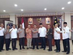 Pererat Silaturahmi, Fraksi Gerindra Basembang ke Mapolda Kepri