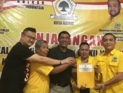 Ambil Formulir Di Golkar, Ruslan Ali Wasyim nyaman bersama Lukita