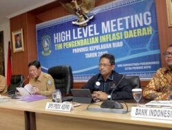 Arahan Plt Gubernur untuk Tekan Inflasi Jelang Natalan