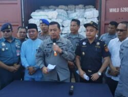 3 Kontainer berisi Arang di Amankan Bakamla, Coba Kelabui Petugas dengan Dokumen Palsu