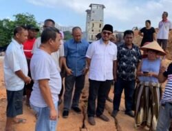 DPRD kota Batam Kunjungi Korban Longsor di Belakang Pasar Induk Jodoh