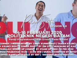 Buruan Daftar, Pekan Santai Hadirkan Komika Pandji Pragiwaksono, Faldo Maldini dan Rian Ernest di Kota Batam