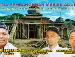 Pembangunan tersendat-sendat, Masjid di Pedalaman Lembata ini butuh Uluran Tangan Dermawan