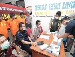 Polisi Musnahkan 524,71 Gram Sabu