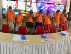 Satu kali bobol Ruko, 7 Residivis Ini Gasak 800 juta milik Perusahaan