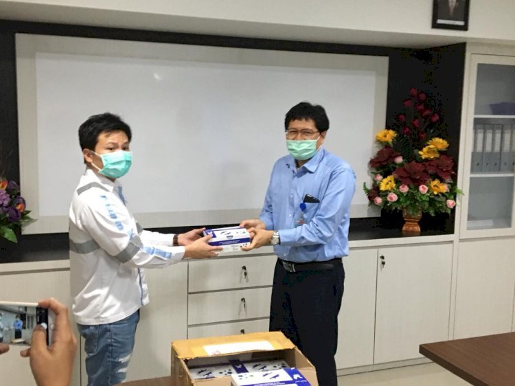 Bantu Tenaga Medis Tangani Covid 19, PT USJ Donasikan 1000 Rapid Test Kit ke RS Elisabeth