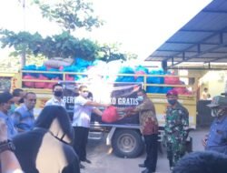 1 Truk Bantuan Sembako dari Yayasan Moggallana dan Beverly Hotel