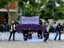 Bantu kondisi Warga Susah, TCW and Friends Comunnity Bagikan 200 Paket Sembako
