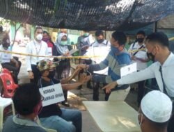 Reka Ulang Adegan Ungkap Kronologis Penikaman Yang di lakukan Dedi di Food Court Tiban Center