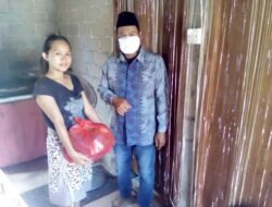 Batam Madani Berbagi Sembako untuk Warga tak Mampu