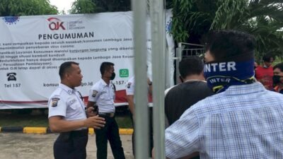 Driver Online Datangi kantor OJK, Tuntut Penundaan Cicilan Sesuai Instruksi Presiden