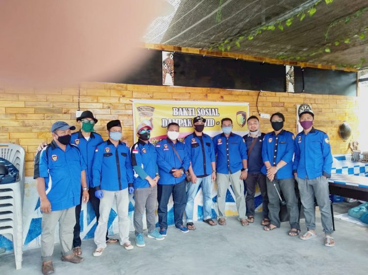 Gandeng Polresta Barelang, Forsiba Bagi-Bagi Kebaikkan dengan Warga Tak mampu