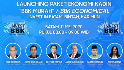 Kadin Kepri Sewakan Lahan Gratis Untuk Relokasi Perusahaan dari China