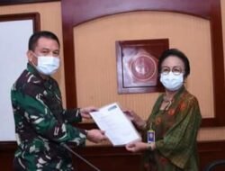 Mabes TNI Terima Donasi Ratusan Ribu Masker