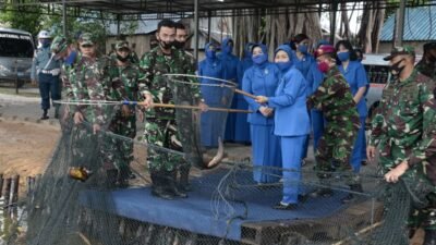 Danlantamal IV Kunjungi Lanal Batam