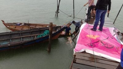 Mayat Wanita Tanpa Busana Terapung di Perairan Galang