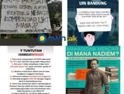 Keluhkan Biaya SPP/UKT Viral Postingan Tagar #NadiemManaMahasiswaMerana dan #GunungDjatiMenggugat