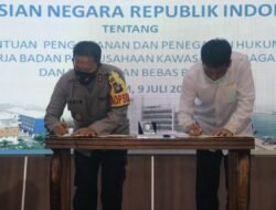 Pastikan Keamanan Aset, BP Batam MOU Bersama Polri