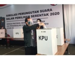 KPU Simulasikan Cara Pemungutan Suara Pilkada, Saat Pandemi