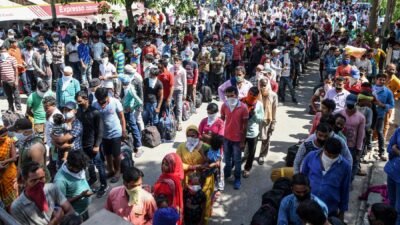 Seribu Tambahan Kematian Akibat Covid-19 di India Perharinya