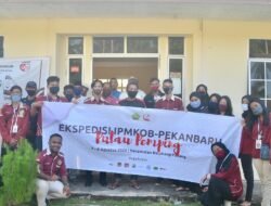 Lakukan Pengabdian, IPMKOB-Pekanbaru Jalani Ekspedisi di Pulau Pemping