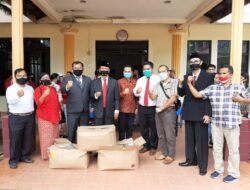 Masa Pandemi Covid-19,HKBP Lubuk Baja Tetap Gelar Upacara Kemerdekaan RI Ke-75