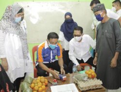 Amsakar Pantau Penyaluran Bantuan Pangan Non Tunai di Sekupang