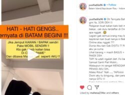 Curhatan Selebgram Yusi Fadila, Di Cegat Tak Boleh Jemput Teman di Pelabuhan Punggur