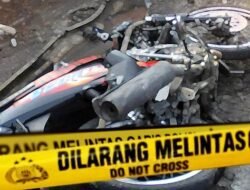 Motor Vs Truck, Ibu dan Dua Orang Anak Tewas