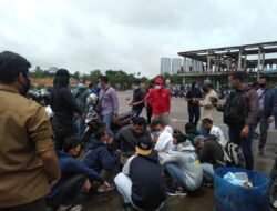 Pelajar di Tangkap Saat Ikut Demo Tolak Omnibus Law Batam