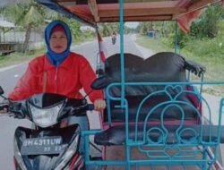 Ketegaran Ira Tarik Becak Untuk Bantu Suami Besarkan 5 Anak