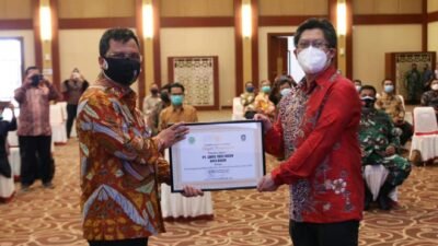 Kembali, PT ATB Raih Dua Penghargaan Sekaligus dari Kemenaker