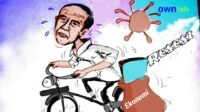 [Karikatur] Jokowi, Ekonomi, Pandemi, dan Resesi