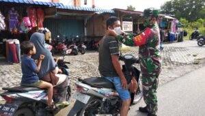 Kodim 0317/TBK Melaksanakan Operasi Yustisi Gakplin