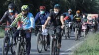 Bupati Gowes dengan Komunitas Sepeda Asahan, Pesertanya Dibatasi