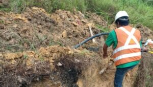 Kabel Bawah Tanah Sempat Terbakar, Beruntung Petugas Bright PLN Batam Cepat Datang