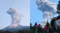 Siaga! Erupsi Gunung Merapi di Perbatasan Yogyakarta