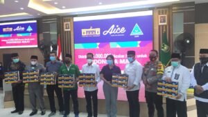 GP Ansor, Aice Group, dan KSP Distribusikan 150 Ribu Masker ke Masyarakat Kota Batam