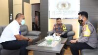 Jalin Sinergitas Kepala Rutan Berkunjung ke Polres Karimun