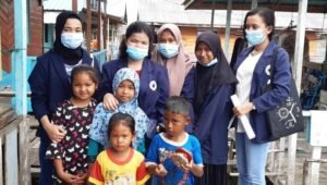 Mahasiswa Ekonomi Unrika Lakukan Penelitian di Pulau Temoyong Batam