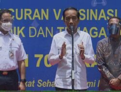 Jokowi : Bulan Juli Sekolah Tatap Muka di Mulai, Setuju Gak ?