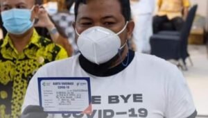 Ini Makna Kaos “Bye Bye Covid-19” Walkot Tanjung Balai