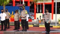 Kapolres Karimun Gelar Apel Persiapan Vakinasi
