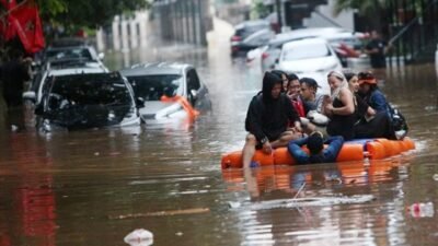 Hujan Deras Terus-menerus, DKI Jakarta Diterjang Banjir